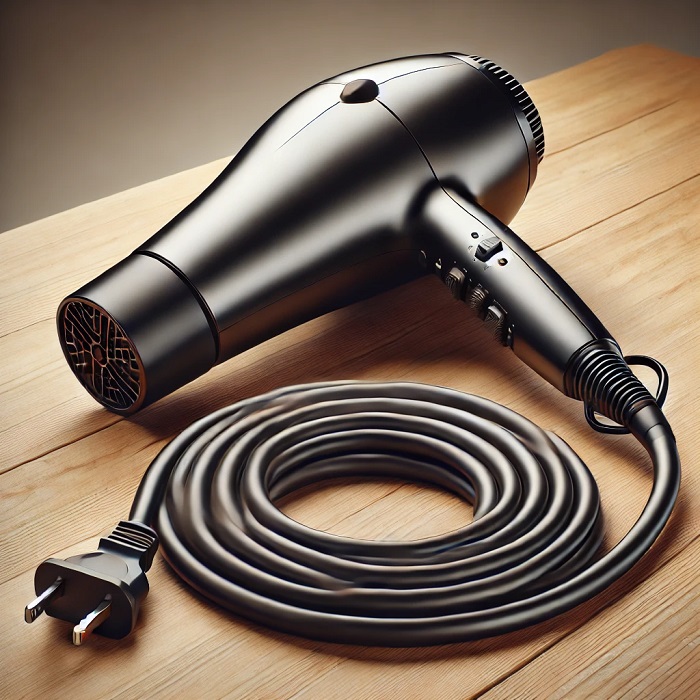 سشوار با سیم بلند