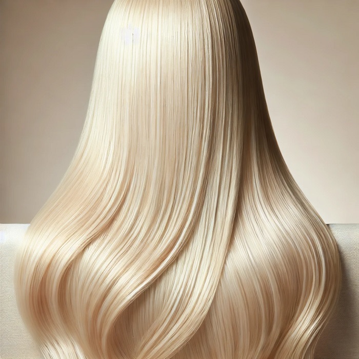 موی دکلره شده