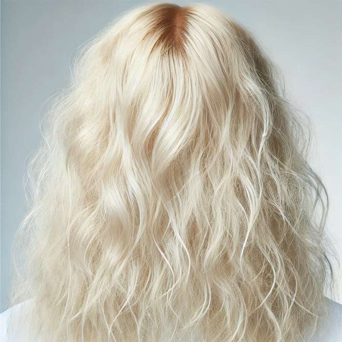 موی خشک دکلره شده