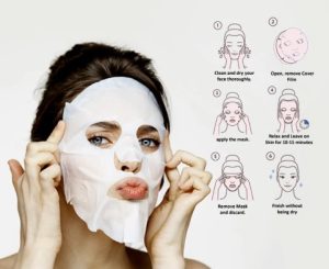 ماسک صورت زنانه