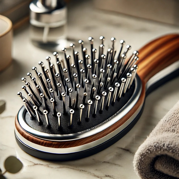 برس با پین فلزی یا نایلونی