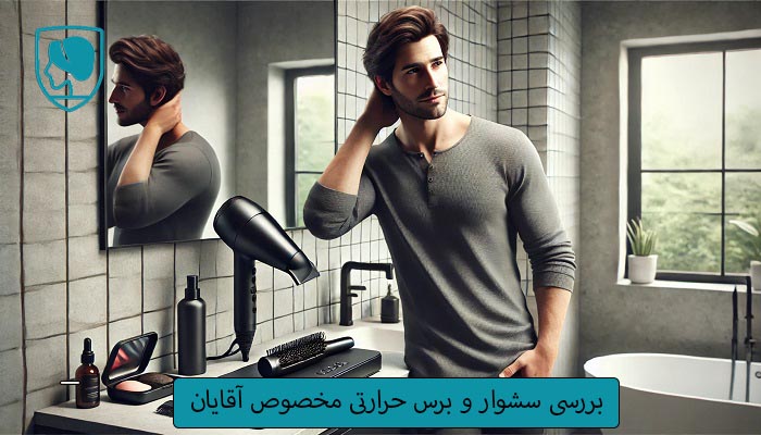 سشوار و برس حرارتی مخصوص آقایان