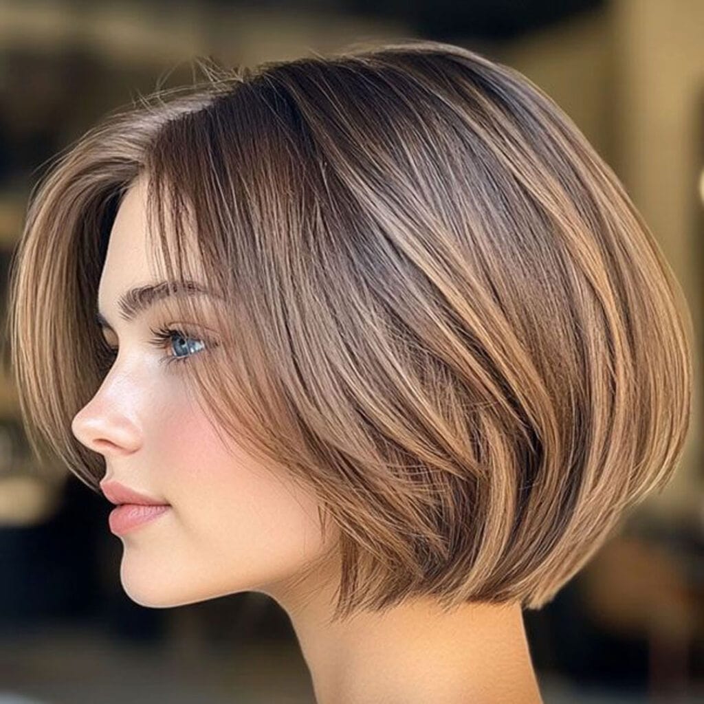 مدل موی باب لایه دار