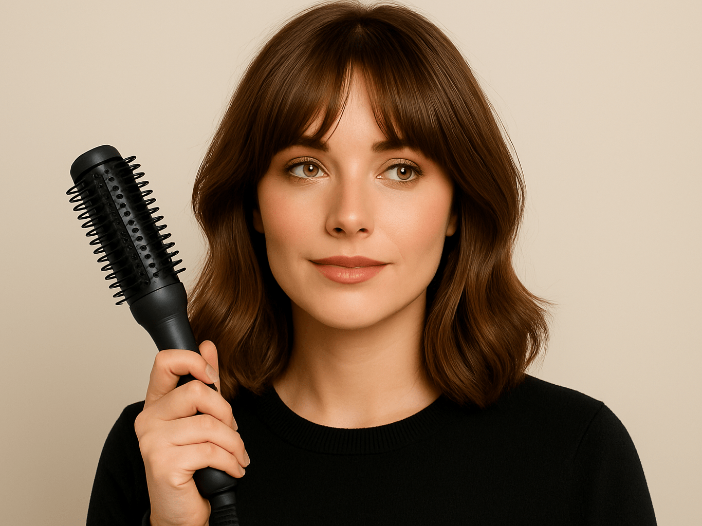 مدل موی چتری پرده‌ای